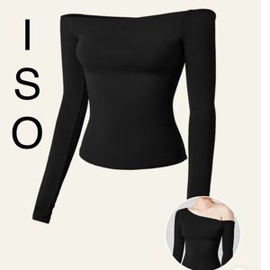 *ISO* OGL move Eco-MiyaMoon Second Skin Heat-Tech Multi-Wear Body Top dark gray